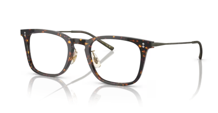 Oliver Peoples 0OV5543 Loftin 1741 Atago Tortoise Soft Square Men's Eyeglasses