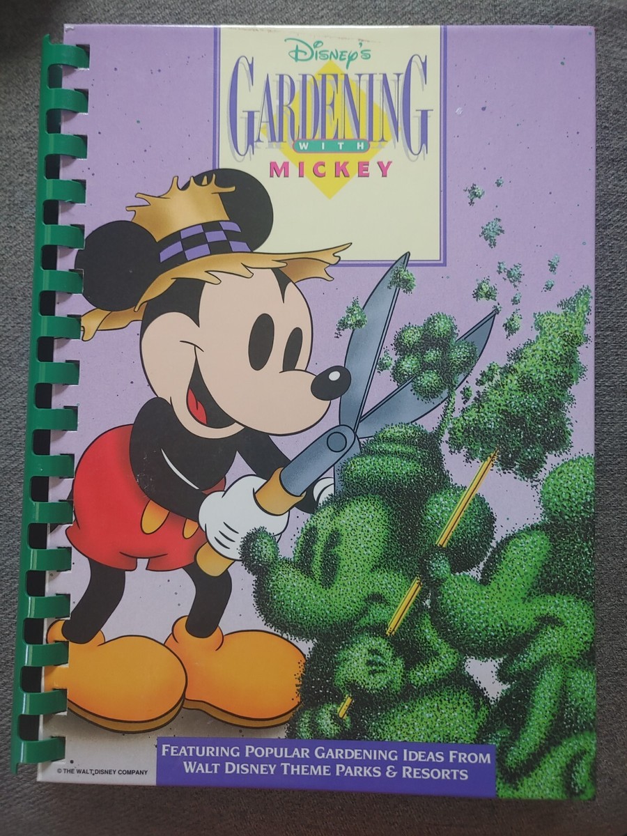 ミッキーマウス 鉛筆画 Mickey's Garden P-Mickey's Garden