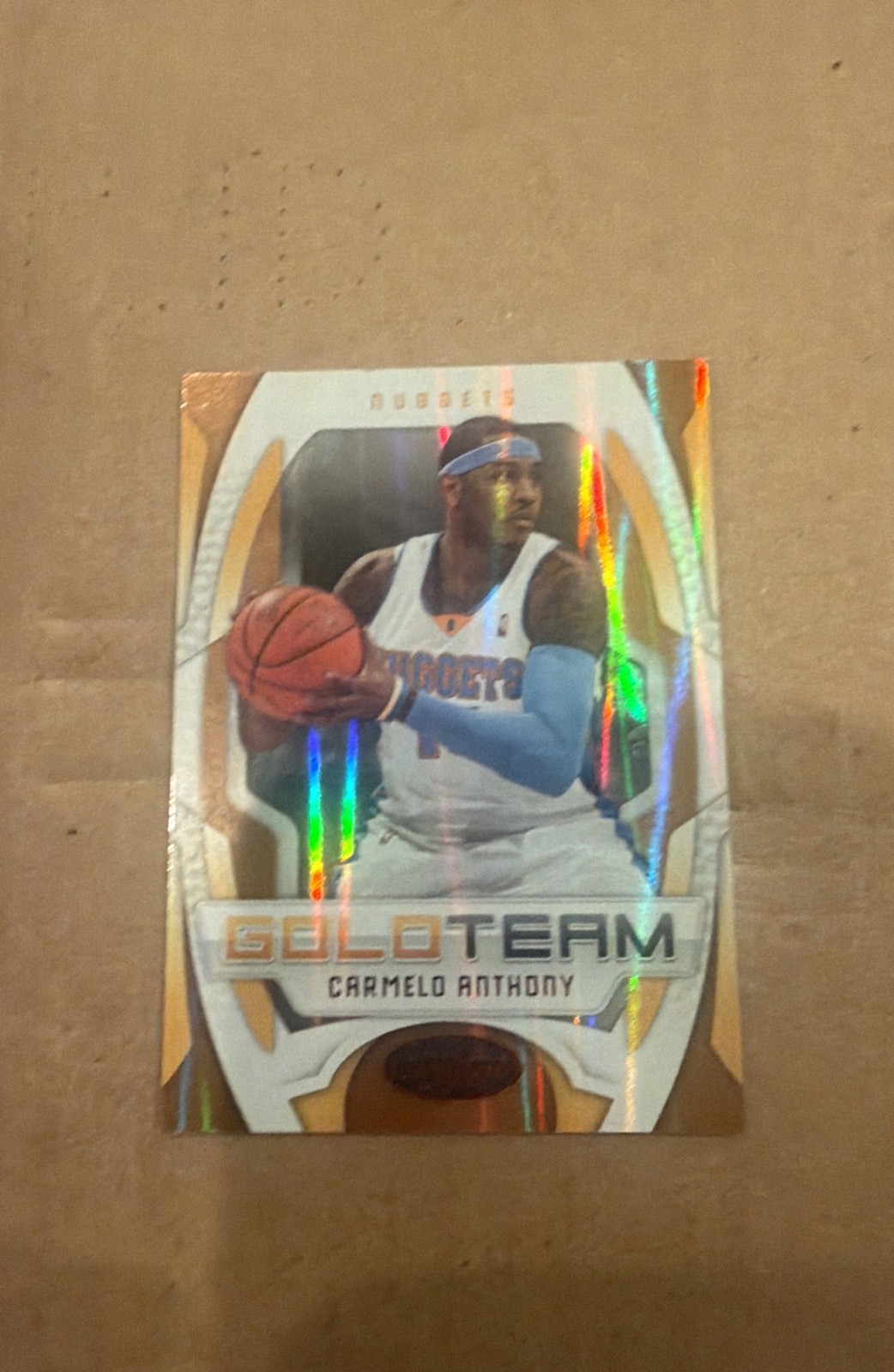 2009-10 Panini Certified - Gold Team Carmelo Anthony #7 Red /250