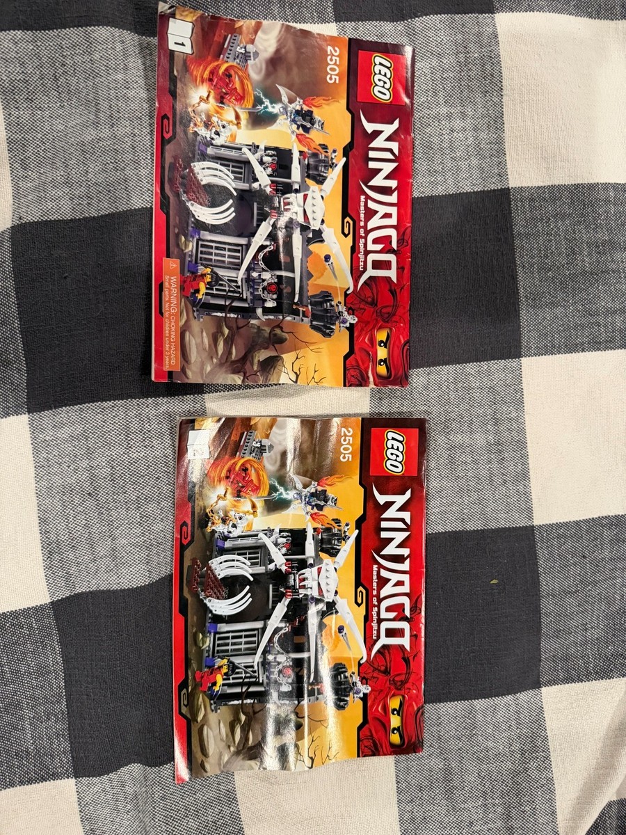 Lego Ninjago Garmadon's Dark Fortress 2505 100% COMPLETE RARE