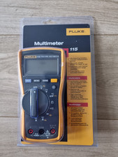 Fluke 115 True RMS Digital Multimeter CAT III 600V – Brand New Sealed