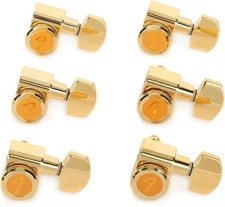 Fender Stratocaster/Telecaster Locking Tuning Machine Set - Gold