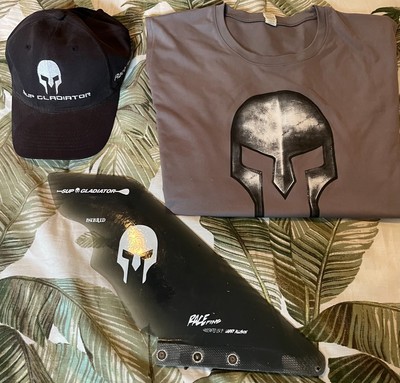 SUP Gladiator Stand Up Paddle Board Racing Fin + Team Gear