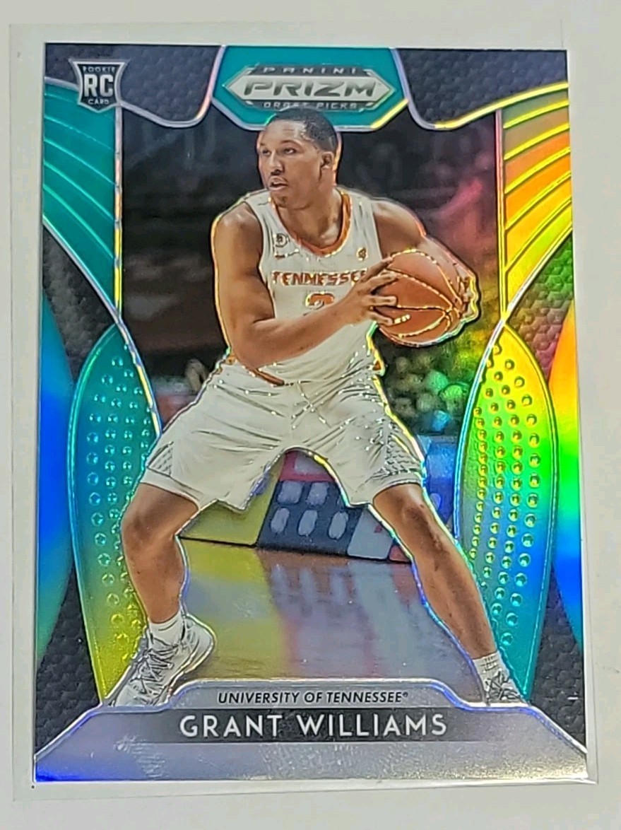 2019-20 Panini Prizm Draft Picks - Grant Williams #21 Green & Yellow Prizm /249