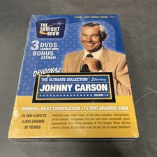 The Ultimate Collection Starring Johnny Carson: Volumes 1-3 (DVD), New, Sealed!