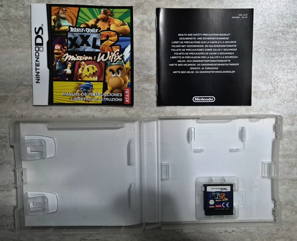 ASTERIX & OBELIX XXL 2 MISSION WIFIX NINTENDO DS NDS EDIZIONE ITA-ESP CIB OTTIMO, foto 4 di 4