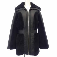 Authentic Hermes HERMES Mouton Coat 230-000-077-7611