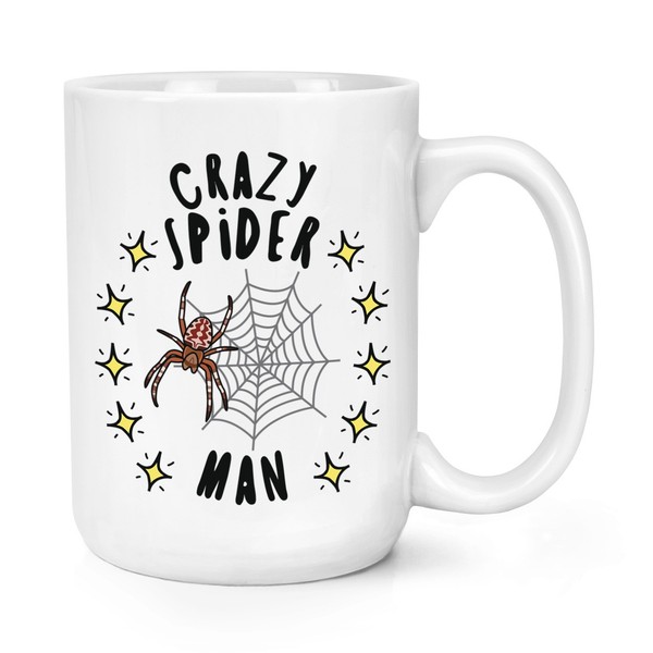 VerrüCkte Spider Man Stars 426Ml Groß Becher Tasse Vatertag Freund Tiere Lustig-image
