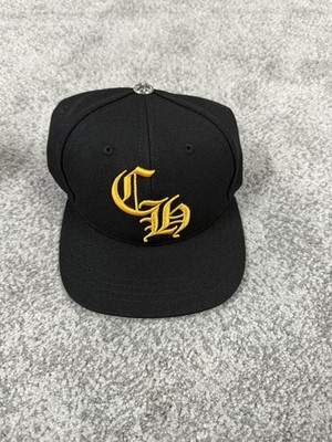 CHROME HEARTS ''CH'' Red BASEBALL CAP 100% Authentic