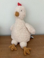 BNWT Retired Jellycat Dada Chicken Medium Chick Soft Plush Toy 13" Inch