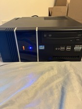 Nobilis SFF Desktop PC Intel Core i3-4130 3.4GHz 4GB RAM Windows 7 Pro DVD RW