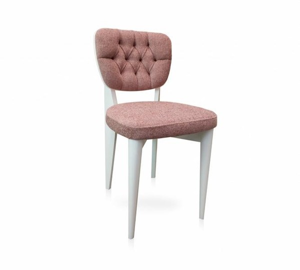 Rosa Esszimmerstuhl Stuhl KüChenstuhl Tresenstuhl Holzstuhl Polyester-image