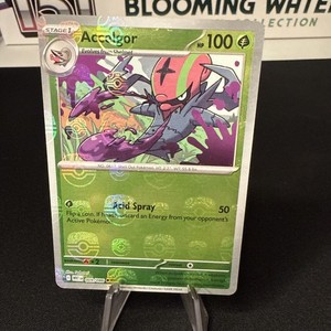 Accelgor 009/086 (Master Ball Pattern) White Flare Pokemon EN