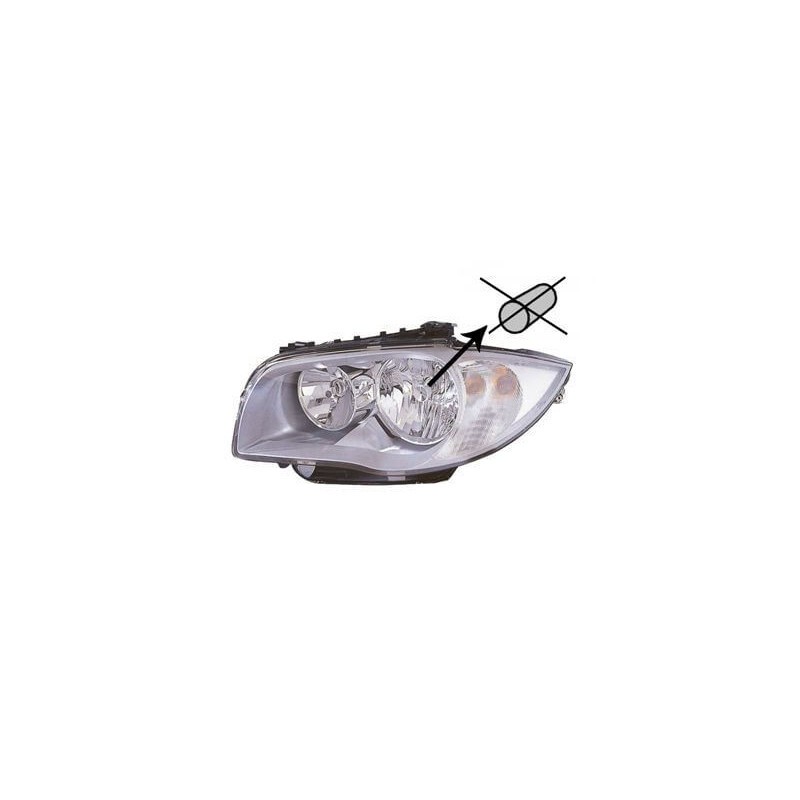 Phare gauche H7 pour BMW E82 E88 projecteur halogène anti-jaunissement