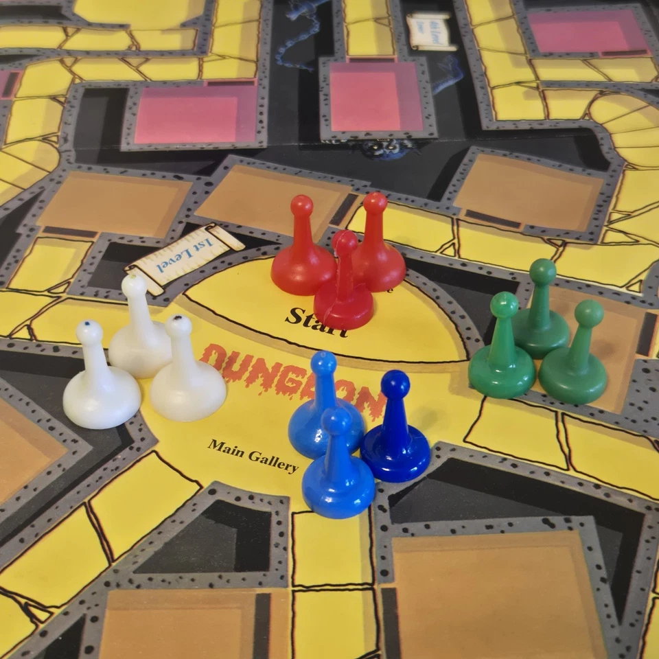 Dungeon! Game Of Fantastic Adventure No1002 оригинальные винтажные игры TSR 1975 - Изображение 3 из 4