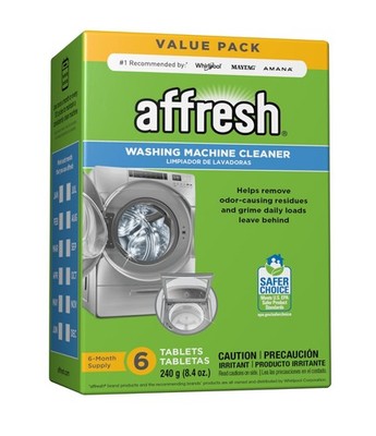 Affresh Washing Machine Cleaner, Cleans Front Load And Top Load Washer