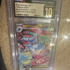 Mega Venusaur ex Special Illustration Rare Holo Me01 #177/132 CGC 10 Pristine