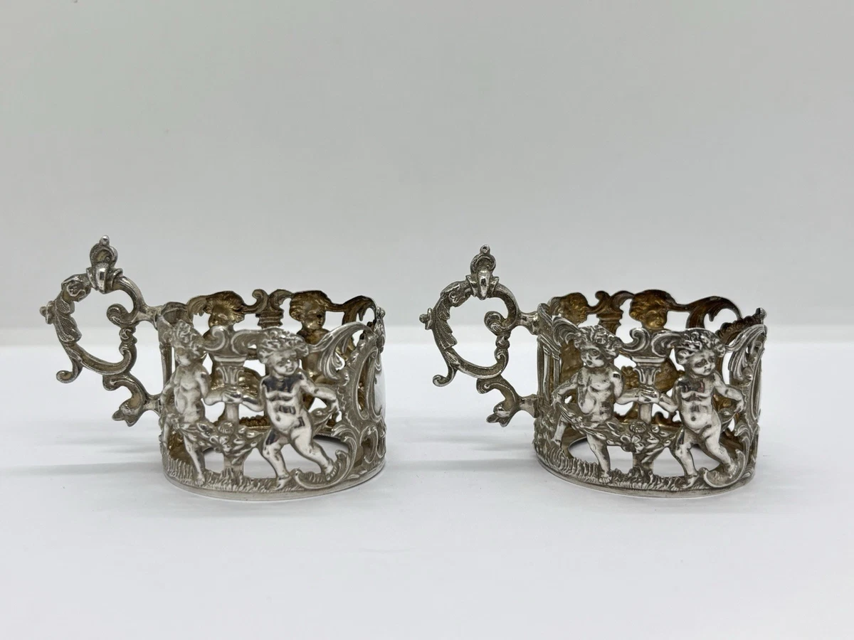 Mappin & Webb Antique Solid Silver Cups/Goblets/Tankards for sale
