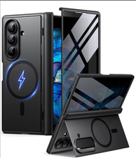 BERFY for Samsung Galaxy Z Fold 7 Case with Privacy Screen Protector, Compatibl