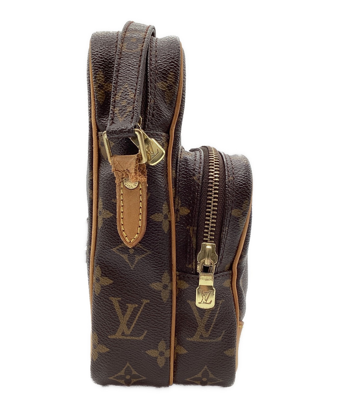 Louis Vuitton Monogram Shoulder Bag Brown Zip Adjustable Strap M45236 — image 12