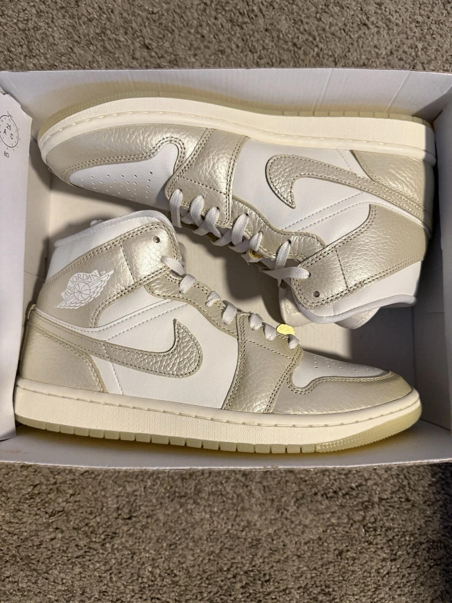Jordan 1 Mid Hoops Gold Pack W for sale | eBay