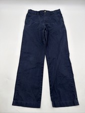 Vineyard Vines By Shep  Ian Classic Pants Boys Size 10 Blue Pockets Logo. 42002