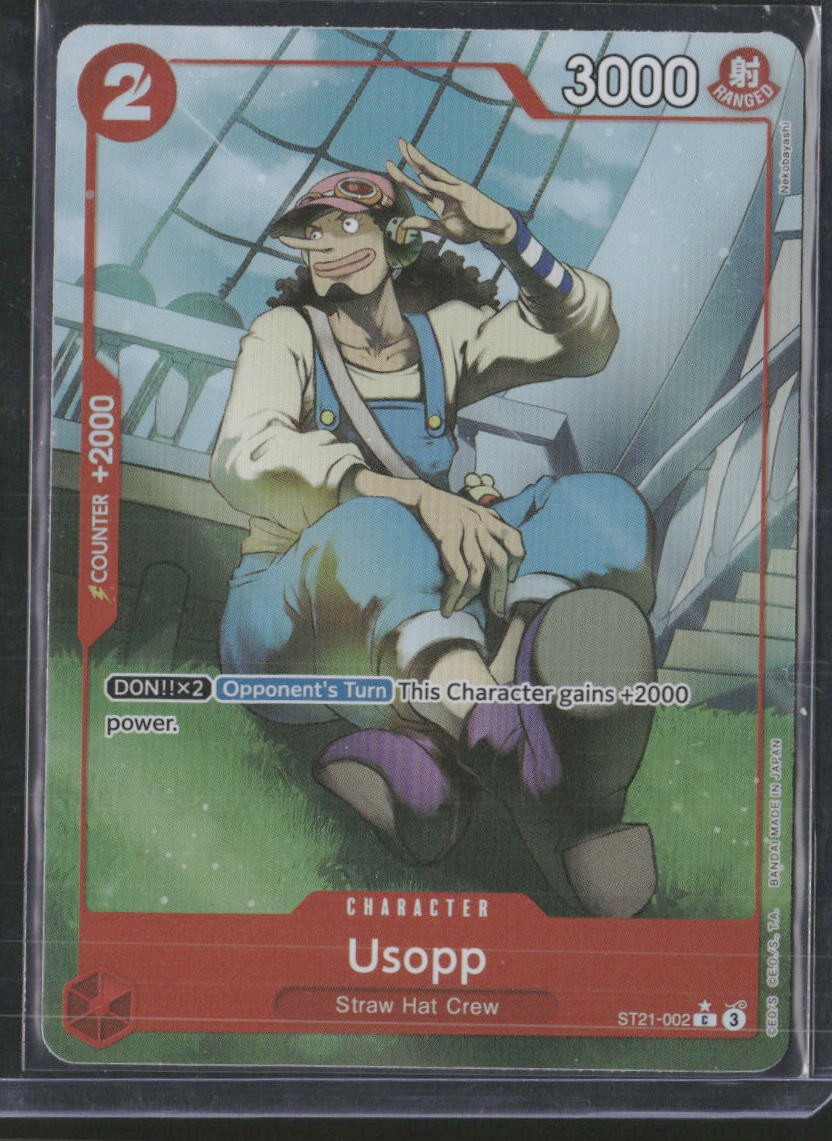 Usopp (Parallel) C Foil Starter Deck EX: Gear 5 ST21-002 NM