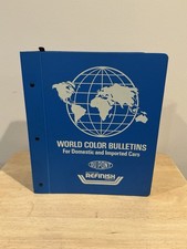 1980- 83 Du Pont Dupont World Automotive Car Truck Paint Color Chip Catalog Rare