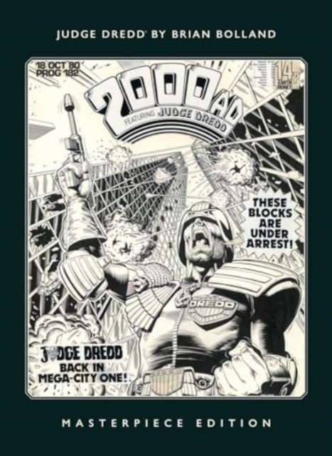 Judge Dredd By Brian Bolland