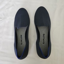 Rothy's The Original Women's Flats Slip-On Knit Fabric US 6.5 Blue Casual
