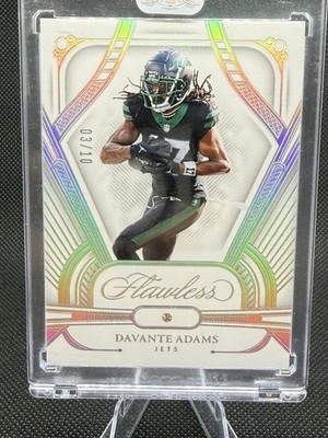 Panini 2024 Flawless Davante Adams New York Jets Diamond #52 /10