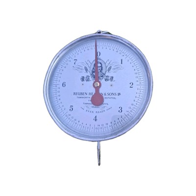 Vintage Angelwaage Reuben Heaton The Ever Ready Scale 8lb Waage