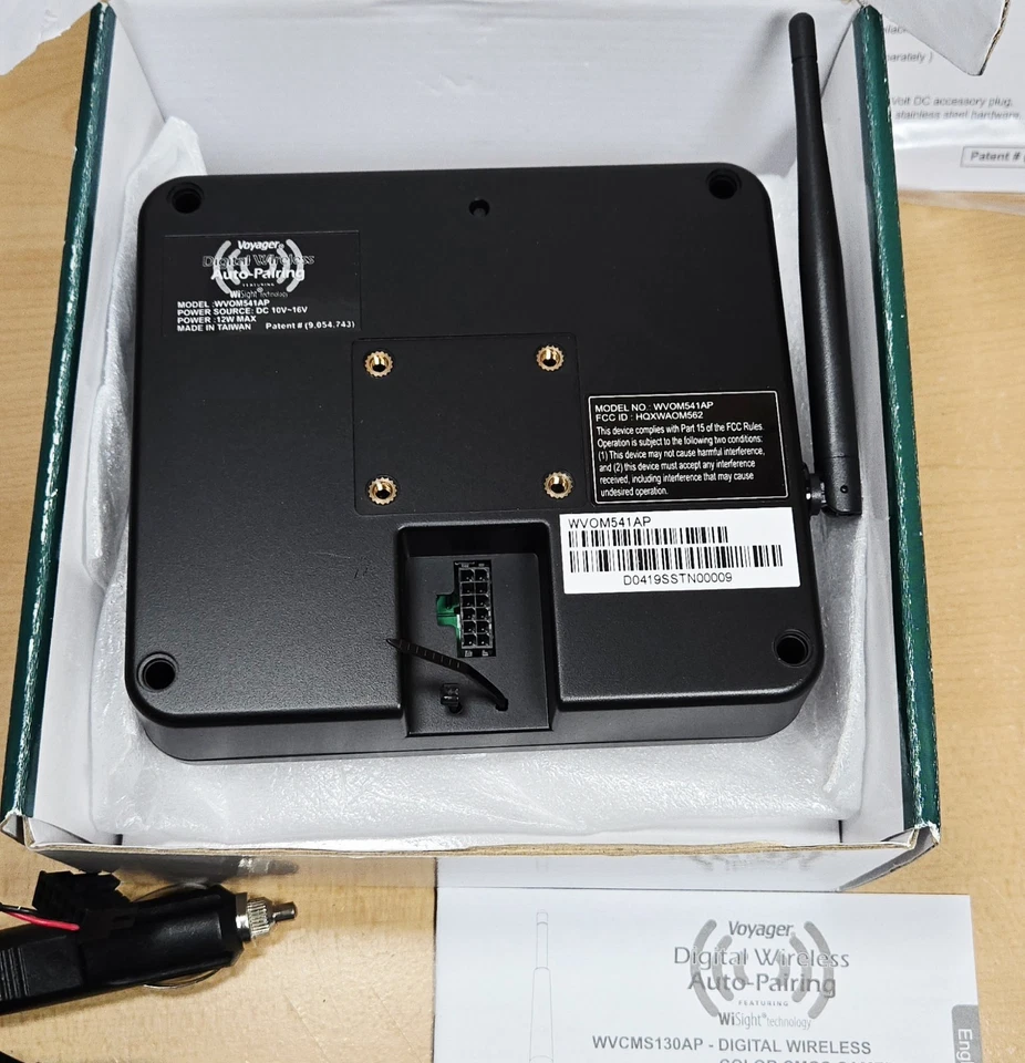 Voyager Digital Wireless LCD Monitor WVOM541AP WiSight Technology NEW /Open Box - Image 4 of 4