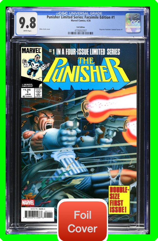 Punisher #1 (Mike Zeck Exclusive Variant) Value - GoCollect