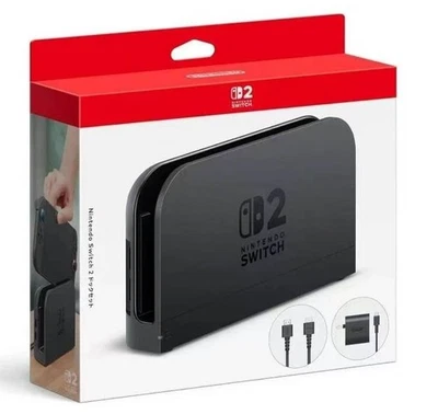 Station de Docking Nintendo Switch 2, Chargeur, HDMI, Paquet détaillant complet - Photo 1/4