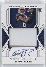 2024 Panini National Treasures Rookie 8/99 Javon Baker #202 Patch Auto 8d9