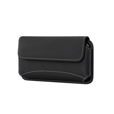 für Cricket Outlast 5G (2025) Horizontale Gürteltasche aus Leder und Nylon