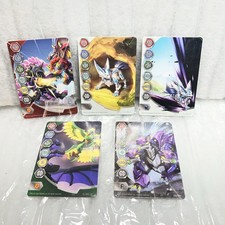 Five Bakugan Metal Gate Cards - Y4 Gate 29, 008, 20, 33, 14