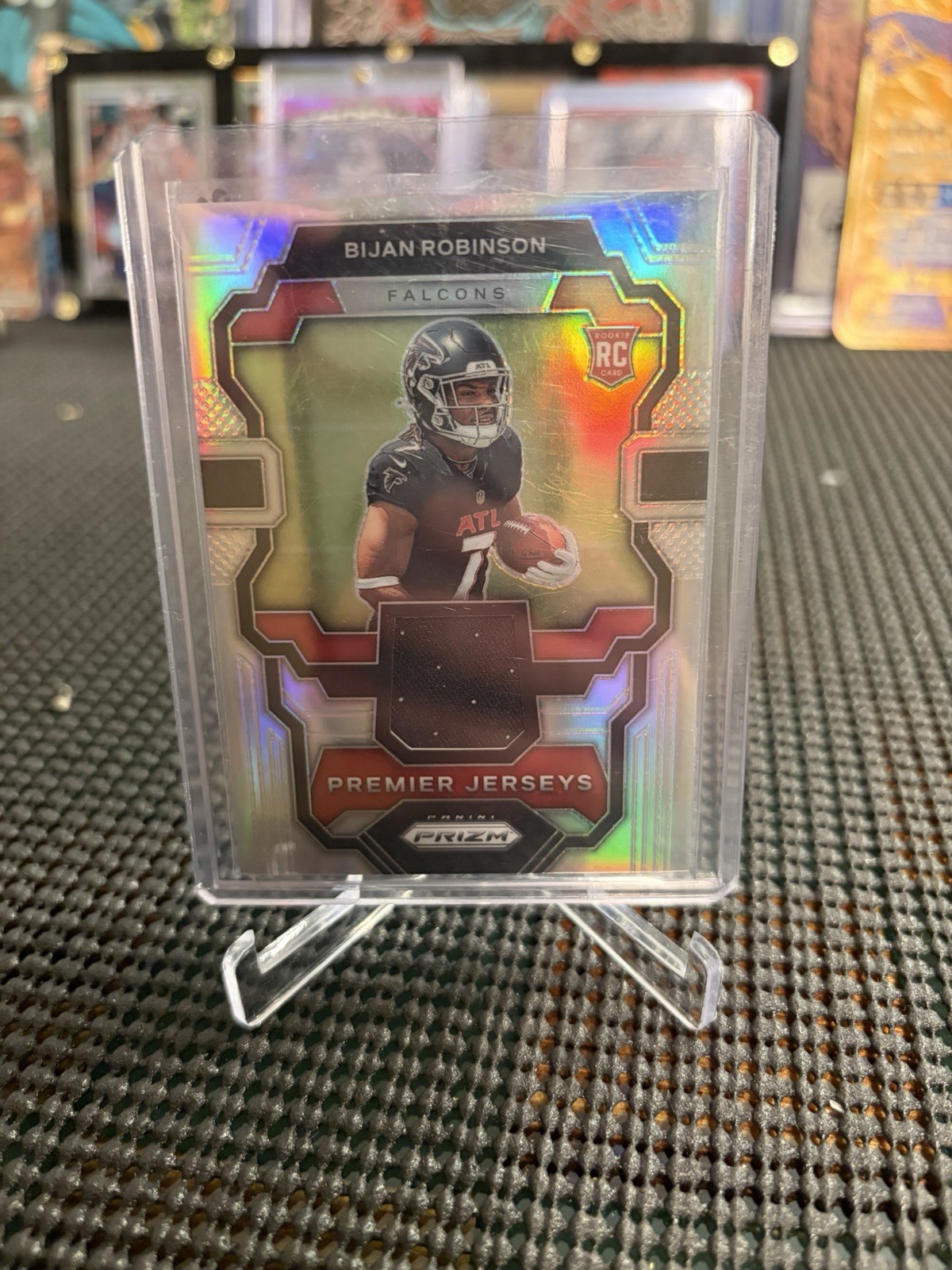 2023 Panini Prizm - Premier Jerseys Bijan Robinson #PJ-BR (MEM, RC)