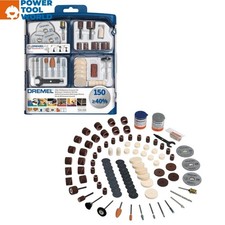 Dremel 724 Accessory Set x150 Pcs Inc EZ SpeedClic Accessories 2615S724JA