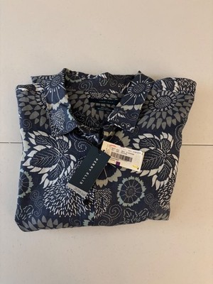 Perry Ellis Men's L/S Shirt-Size 2X, NWT, 100% Linen, Untucked Retail $99