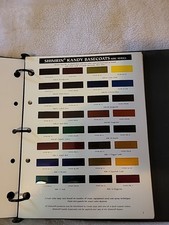 HOUSE OF COLOR KANDY COLOR BOOK CHART. USED