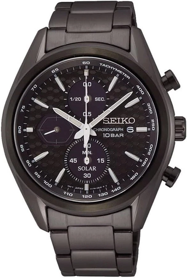 Seiko Solar SSC773P1 Quarzwerk Herren-Armbanduhr