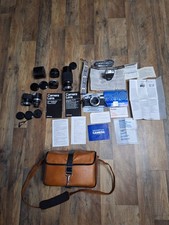Olympus OM-10 35mm Camera with extra lens