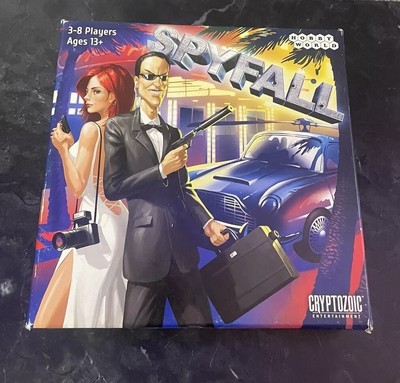 Cryptozoic Entertainment Spyfall Kartenspiel komplett & guter Zustand