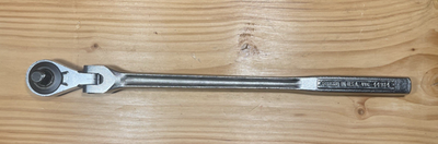 #ad Vintage Craftsman 1 2#x27;#x27; Drive 17quot; Long Flex Head Ratchet VVG 44984 USA $54.88