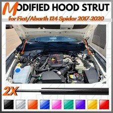 Hood Struts For Fiat/Abarth 124 Spider 2017-2020 Gas Damper Shocks Lift Supports