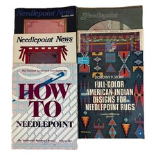 Lot of 6 Books How to Needlepoint The Needlecraft Resource Library Vol 1  More