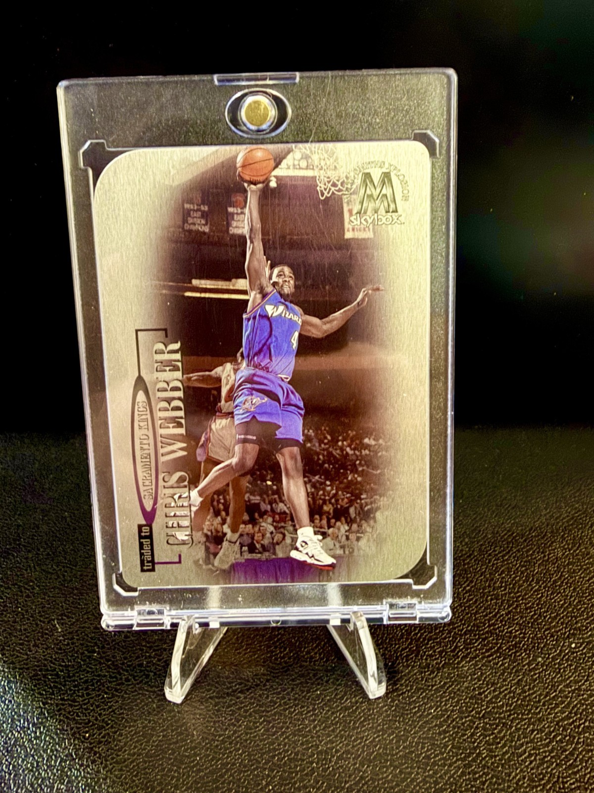 1998-99 Skybox Molten Metal - Metal Smiths Chris Webber #17 Xplosion Kings