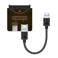 CY SFF-8482 SAS 29Pin to USB3.0 5Gbps Hard Disk Drive Raid Adapter with Chips...